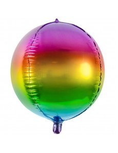 Balão Esfera Arco Íris